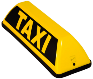 Barclay Mini Taxi Dachzeichen