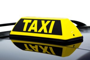 Barclay mini taxi Einsatz